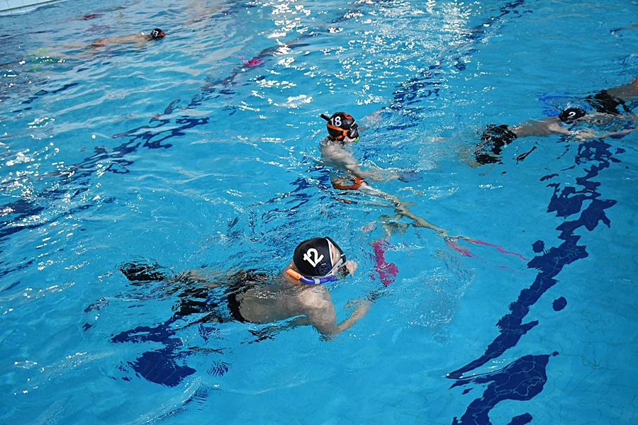 Hokej pod wodą Walenie Siemianowice Śląskie Finał WOŚP w Rudzie Śląskiej 25 I 2026